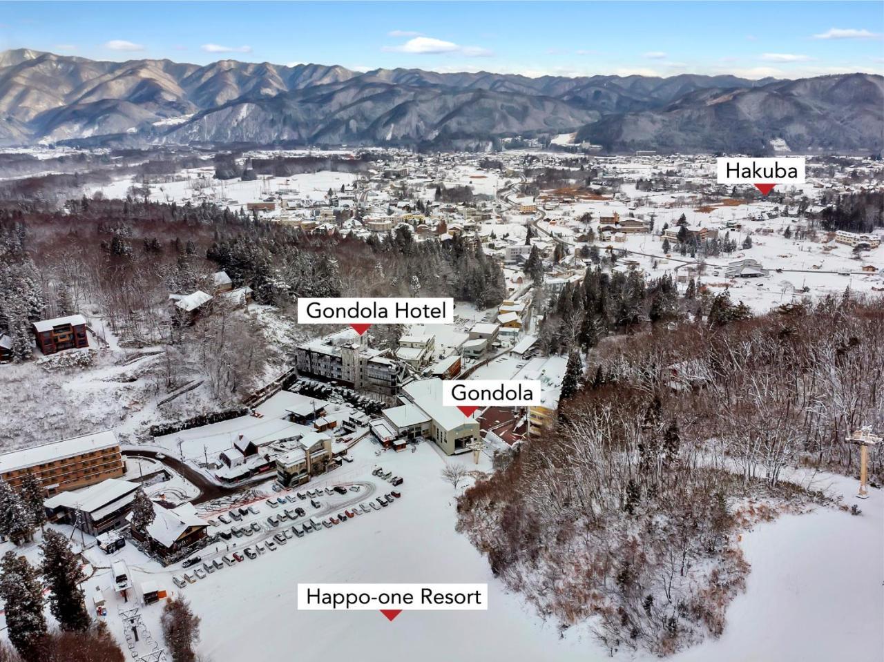 Hakuba Gondola Hotel Экстерьер фото